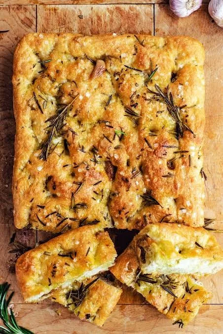 Rosemary and sea salt focaccia
